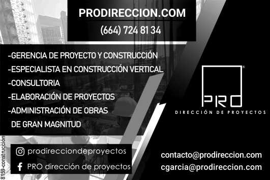 Gerencia de Proyecto y Construccion, Especialistas en Construccion Vertical, Consultoria, Elaboracion de Proyectos, Administracion de Obras de gran magnitud, PRO Direccion de Proyectos. Gerencia de Proyecto y Construccion, Especialistas en Construccion Vertical, Consultoria, Elaboracion de Proyectos, Administracion de Obras de gran magnitud, PRO Direccion de Proyectos.