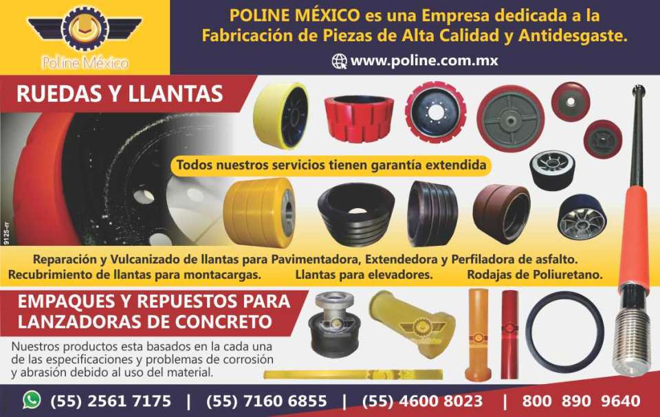 Empresa dedicada a la fabricacion de piezas de alta calidad y antidesgaste. Todos nuestros servicios tienen garantia extendida Reparacion y vulcanizado de llantas